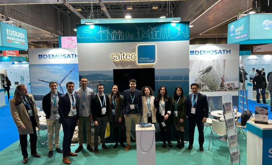 Saitec Offshore Technologies booth